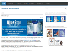 Tablet Screenshot of bluestar.ro